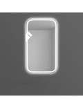 Зеркало с закруглёнными углами с LED подсветкой MM001 в интернет-магазине зеркальной мастерской ЗЕРКАЛА-М фото 2 